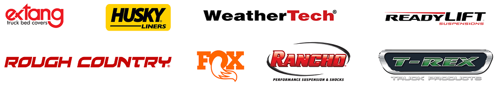 Extang, Weathertech, Huskey, Fox, T-Rex Truck Products and more